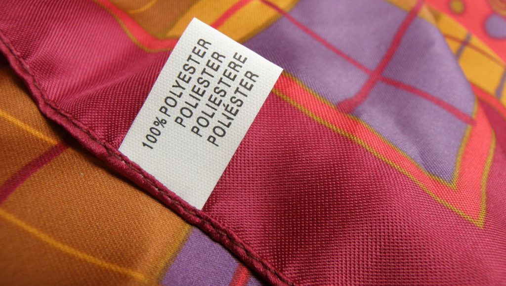 100%ポリエステルタグ