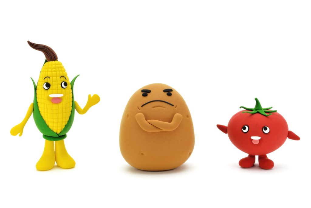 野菜のキャラクター